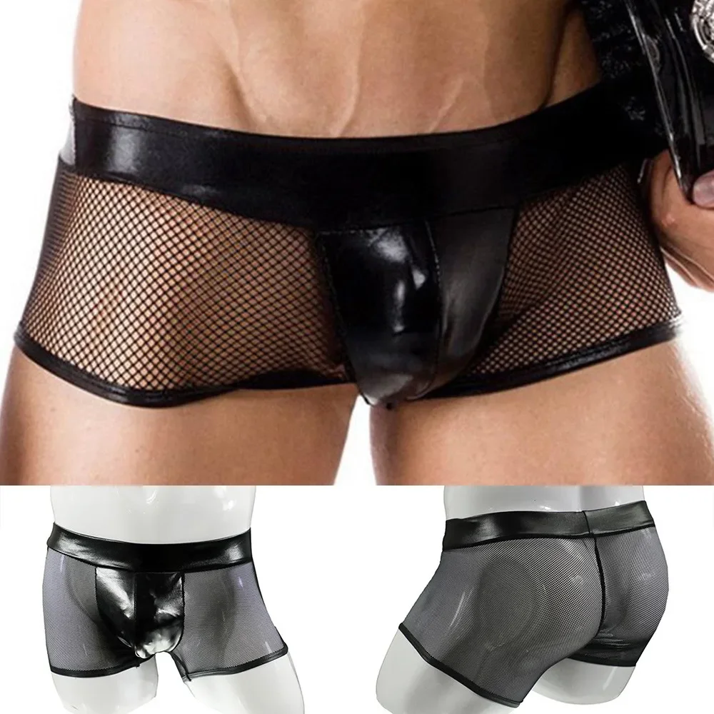 Bamboo Fiber Trunk - Homens sexy roupa interior troncos de