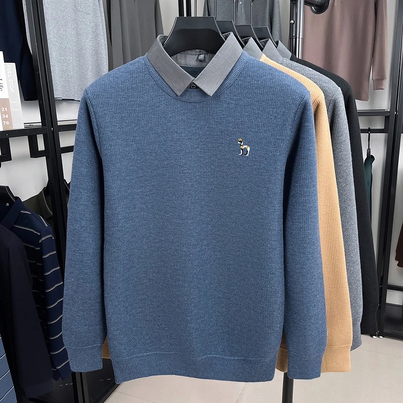 Thermal Long John - Marca de luxo masculina manga comprida