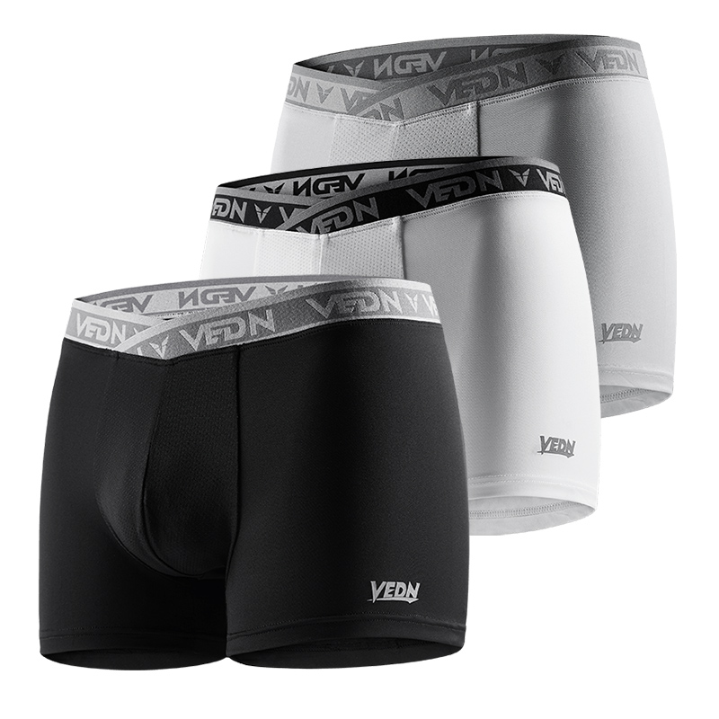 Performance Boxer Sport - Pacote com 3 roupas íntimas boxer