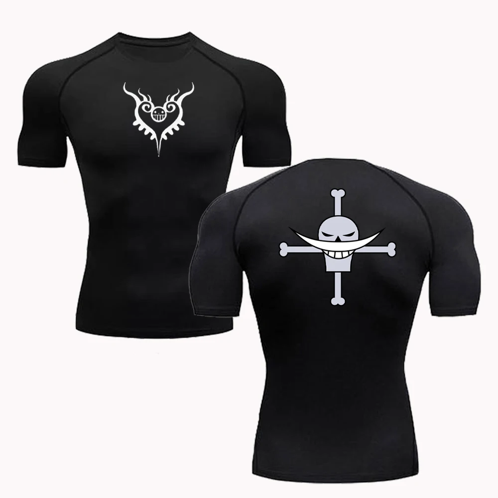 T Shirt Tight Fit - Camiseta masculina de verão com proteção