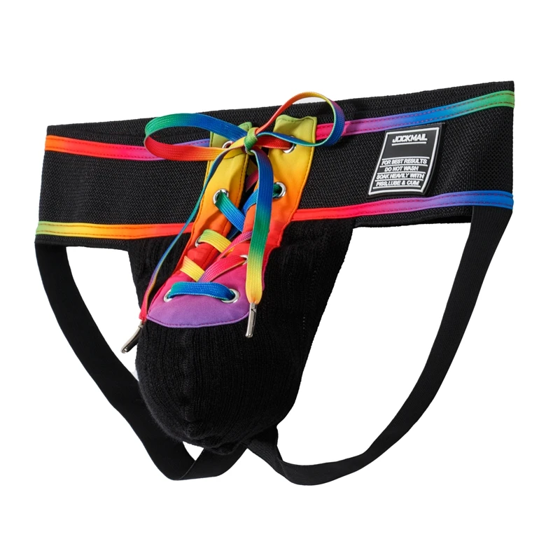 Jockstrap Athletic - Cuecas jockstrap masculinas com frente aberta,