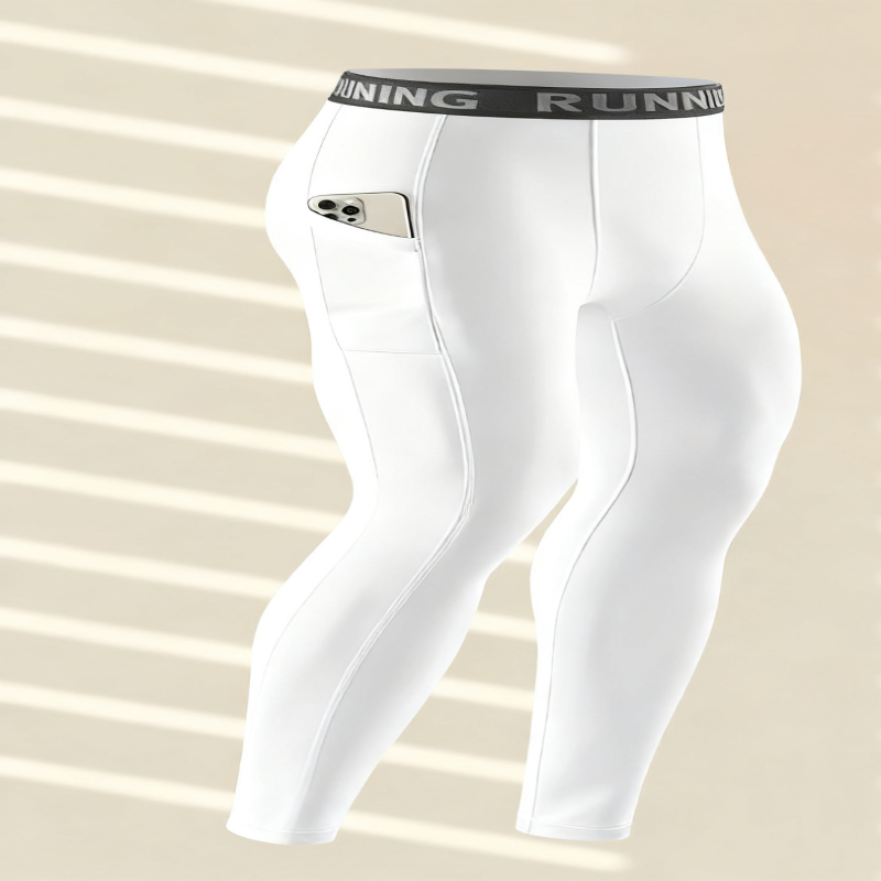 Compression Long Pant - Calças de compressão de corrida masculinas