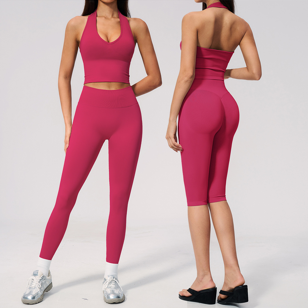 Compression Shorts Athletes - Conjunto de Yoga Sem Costura 2