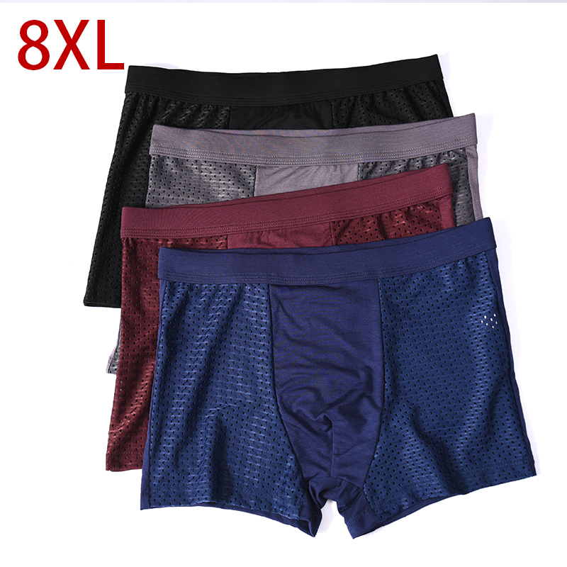 Boxer Shorts Modal - L-8xl plus banboo fibra roupa interior