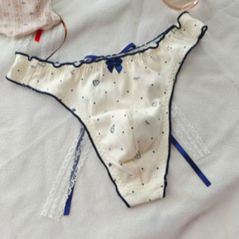 Pouch Boxer Pouch - Nova Cueca Tanga Japonesa Floral Doce
