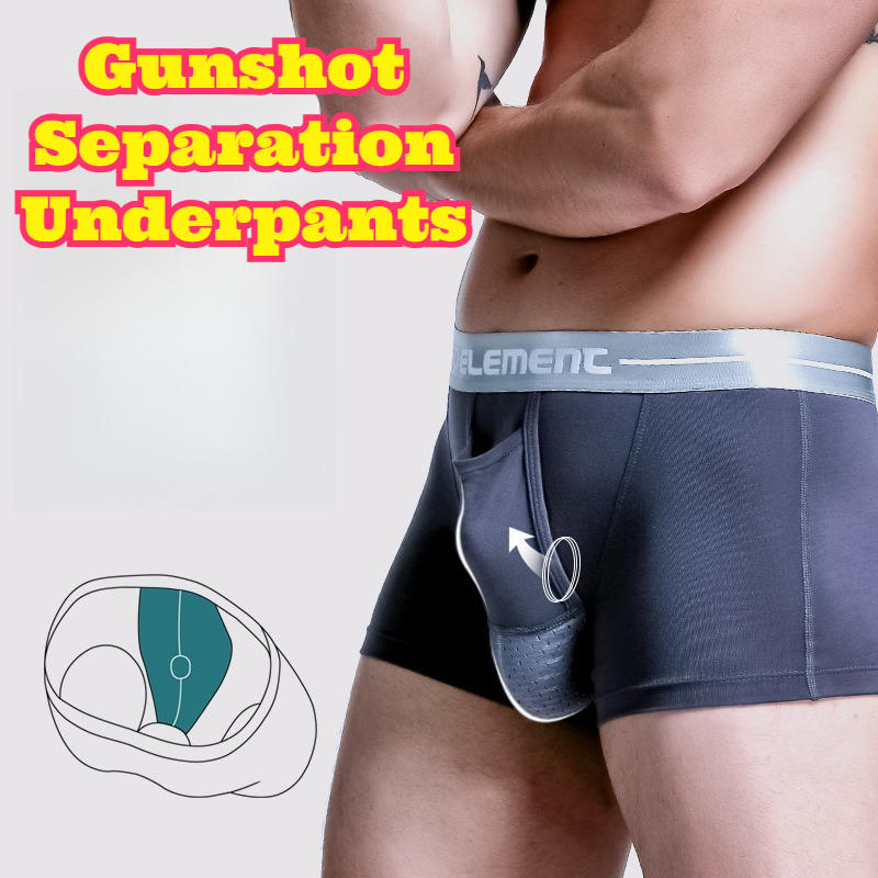Pouch Boxer Pouch - Cuecas Boxer Masculinas de Seda Gelada