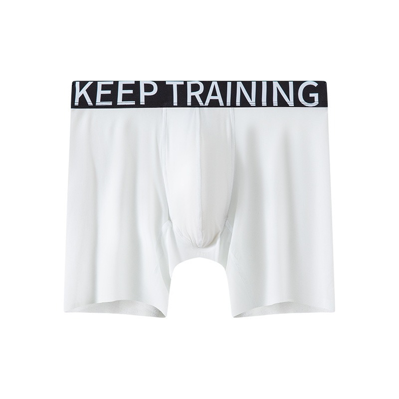 Long Leg Trunk Men - Cuecas Boxer Masculinas de Seda Gelada
