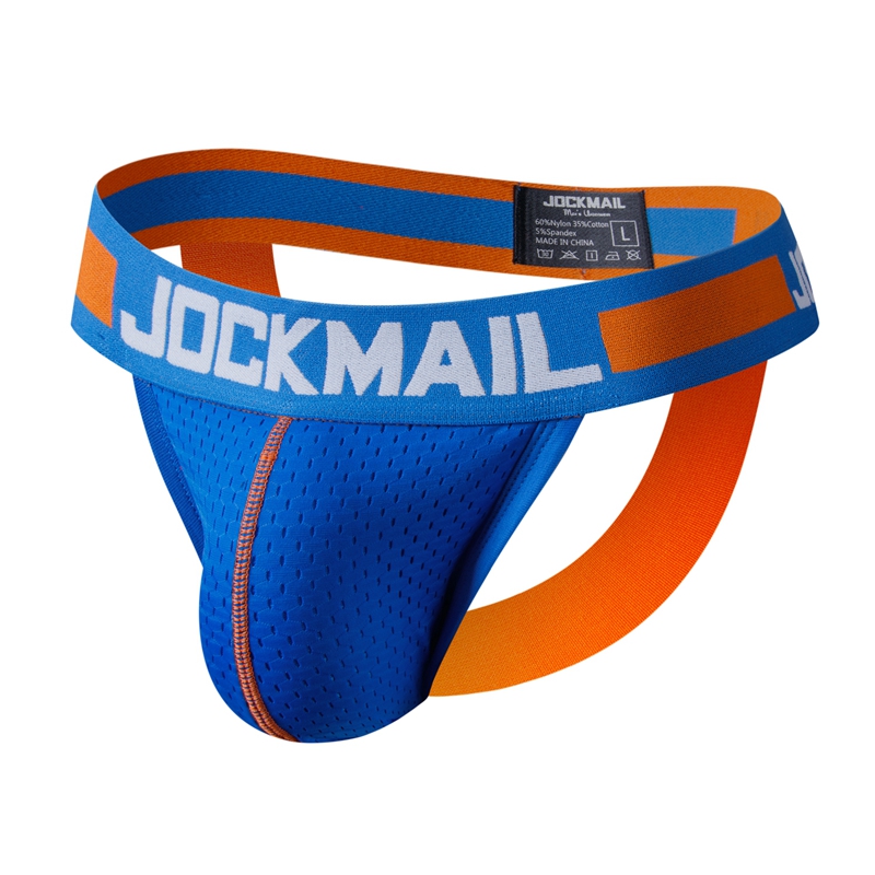 Jockstrap Athletic - Homens Malha Jockstrap Roupa Interior, Calcinhas