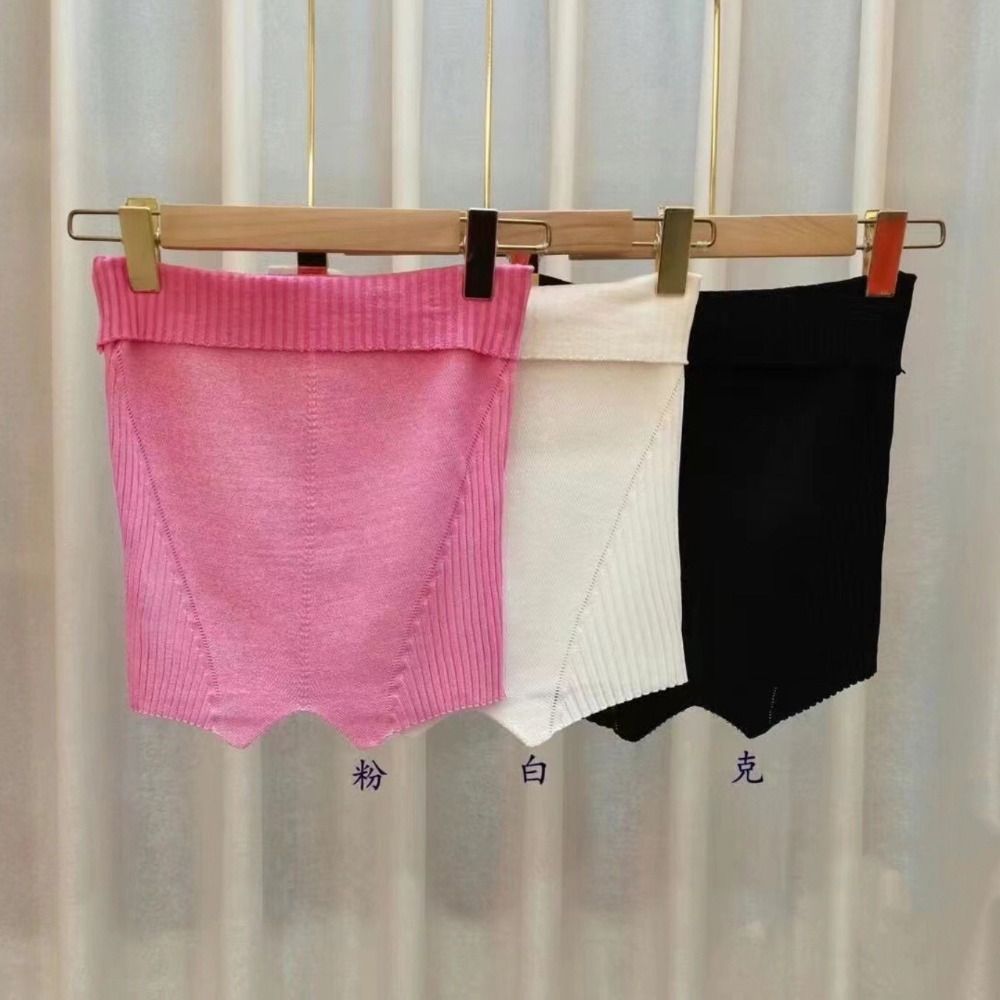Tank Top Ribbed - Top sem alças em Bandeau para