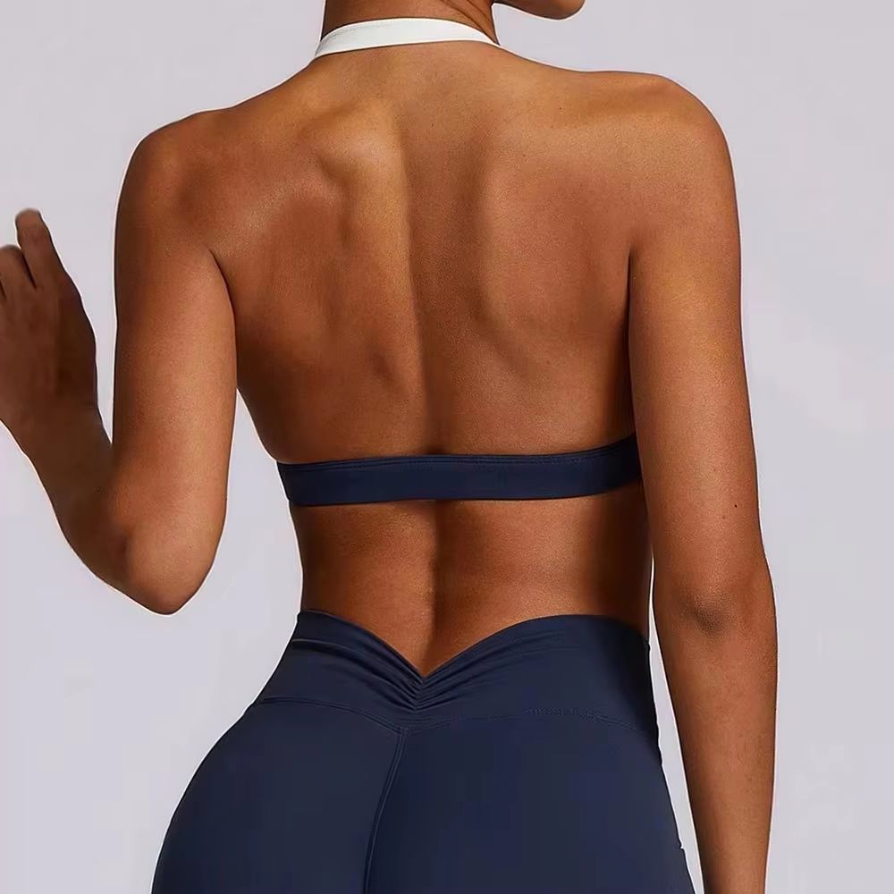 Quick Dry Underwear - Top Esportivo Sexy com Decote nas