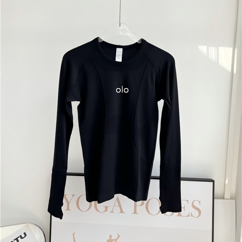T Shirt Tight Fit - Conjunto de ioga para fitness, roupa