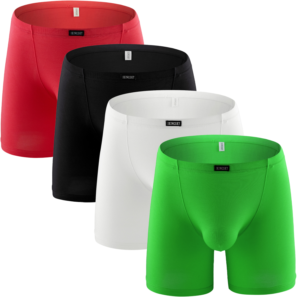 Long Leg Trunk Men - IKingsky Cuecas boxer masculinas de pernas