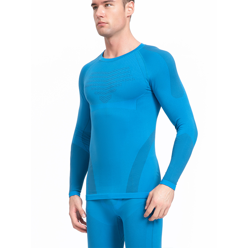 Compression Long Pant - Homens conjuntos de compressão ginásio fitness