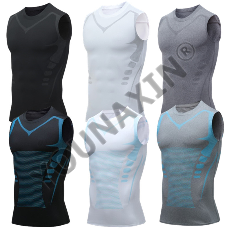 Base Layer Top - Conjunto de 3 Camisetas Sem Mangas