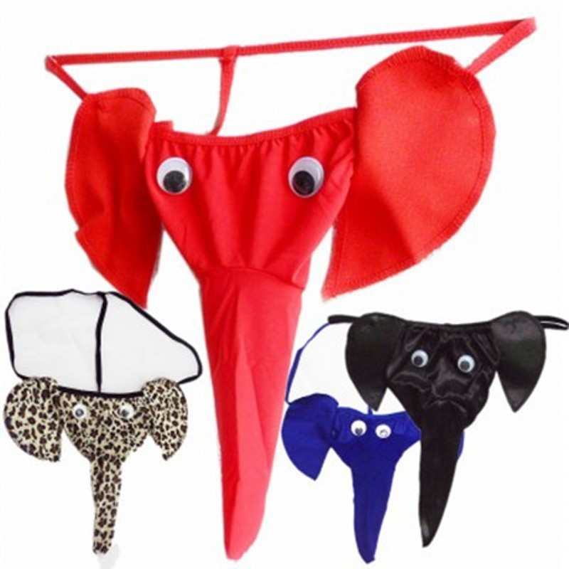 Trunk Breathable Men - Sexy elefante tanga roupa interior dos