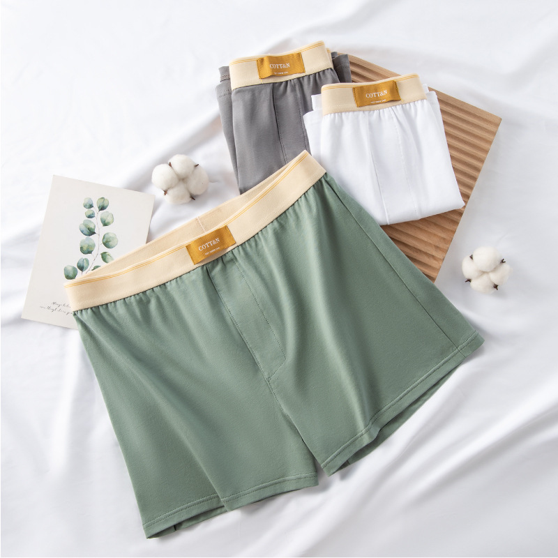 1 pçs masculino seta calças bo - Boxer Brief Pack Cotton avaliação e preço