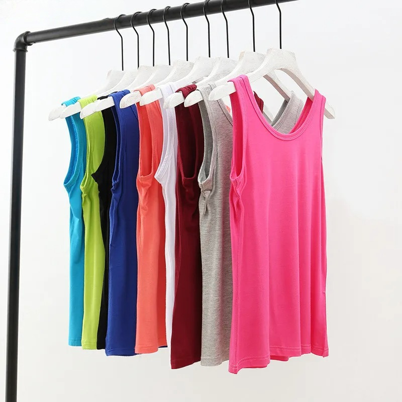 2 Peças Camisetas Femininas de - Sleeveless Undershirt avaliação e preço