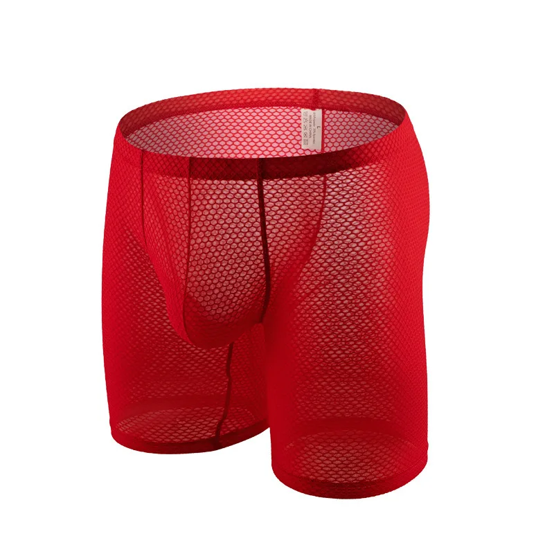 Roupa interior masculina gays  - Long Leg Trunk Men avaliação e preço