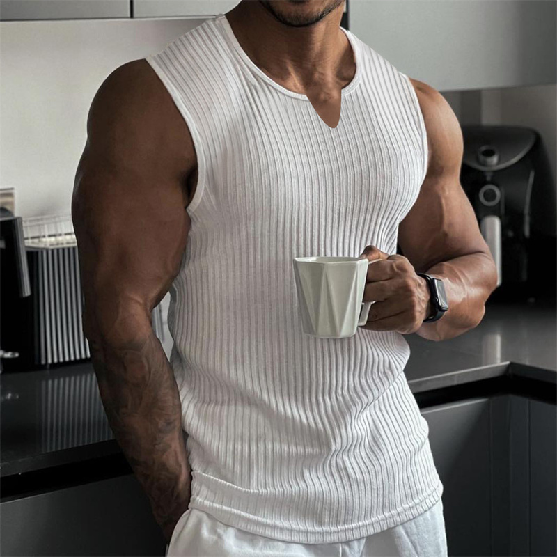 Colete masculino com decote em - Undershirt Crew Neck avaliação e preço