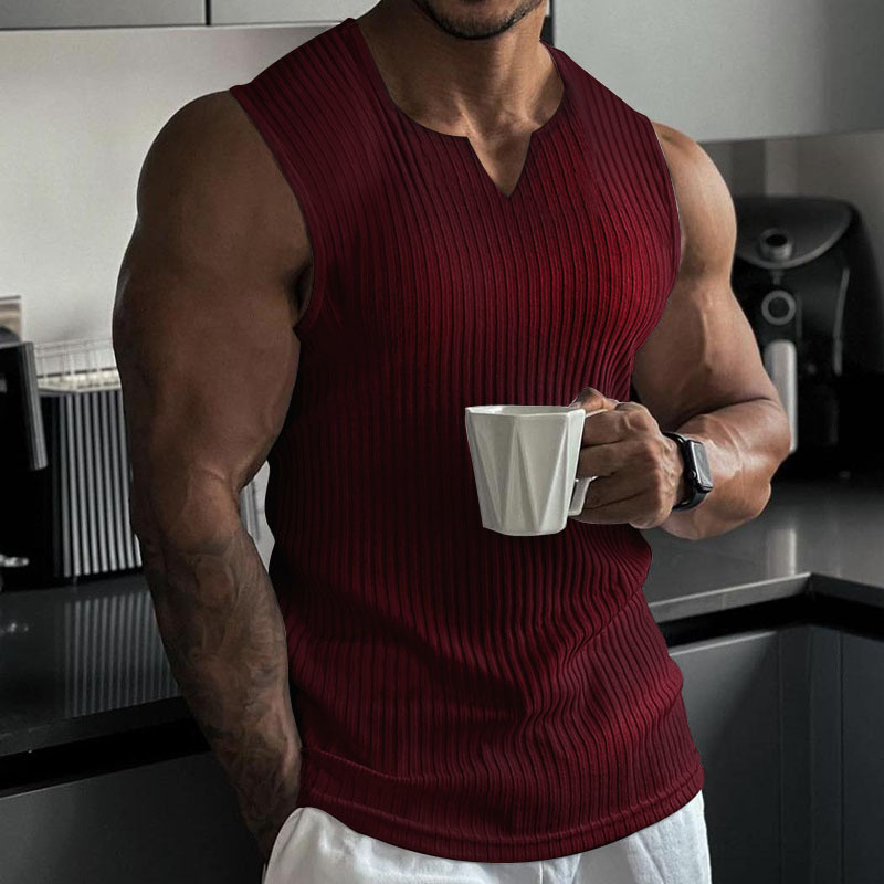 Colete masculino com decote em - Undershirt Crew Neck avaliação e preço