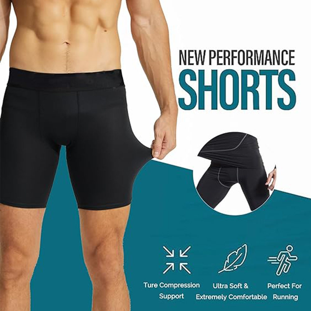 Calções de compressão de basqu - Compression Shorts Athletes avaliação e preço