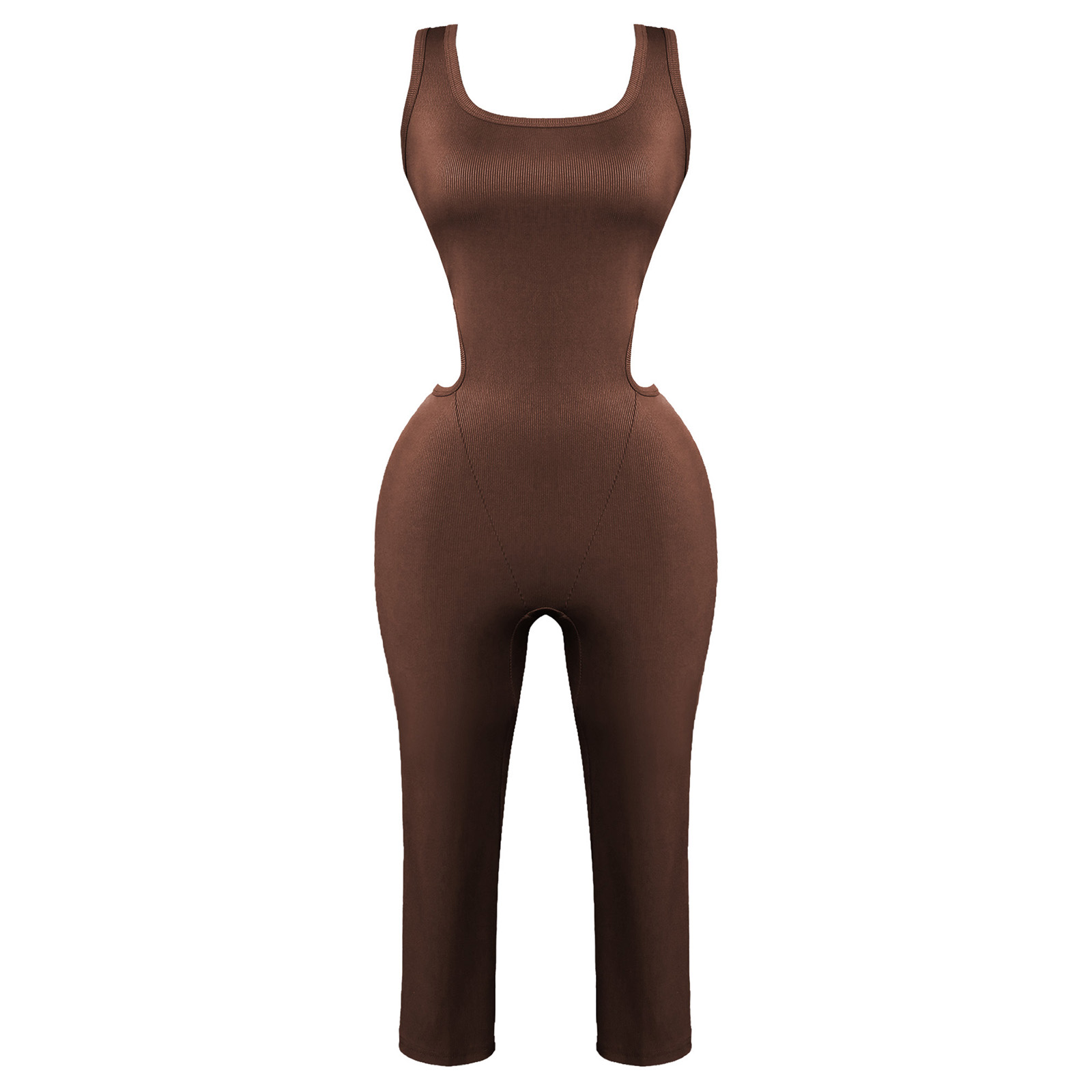 Macacão Feminino Esportivo Sem - Tank Top Ribbed avaliação e preço