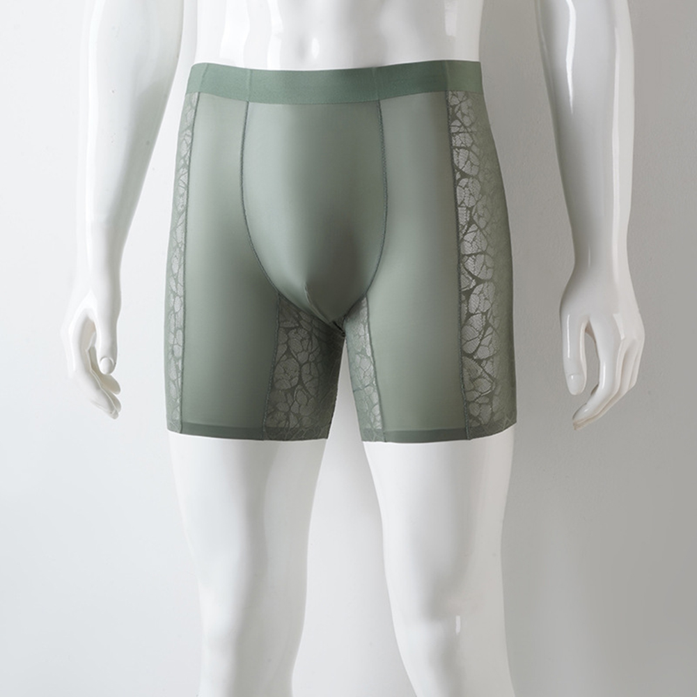 Cuecas boxer respiráveis de pe - Long Leg Trunk Men avaliação e preço