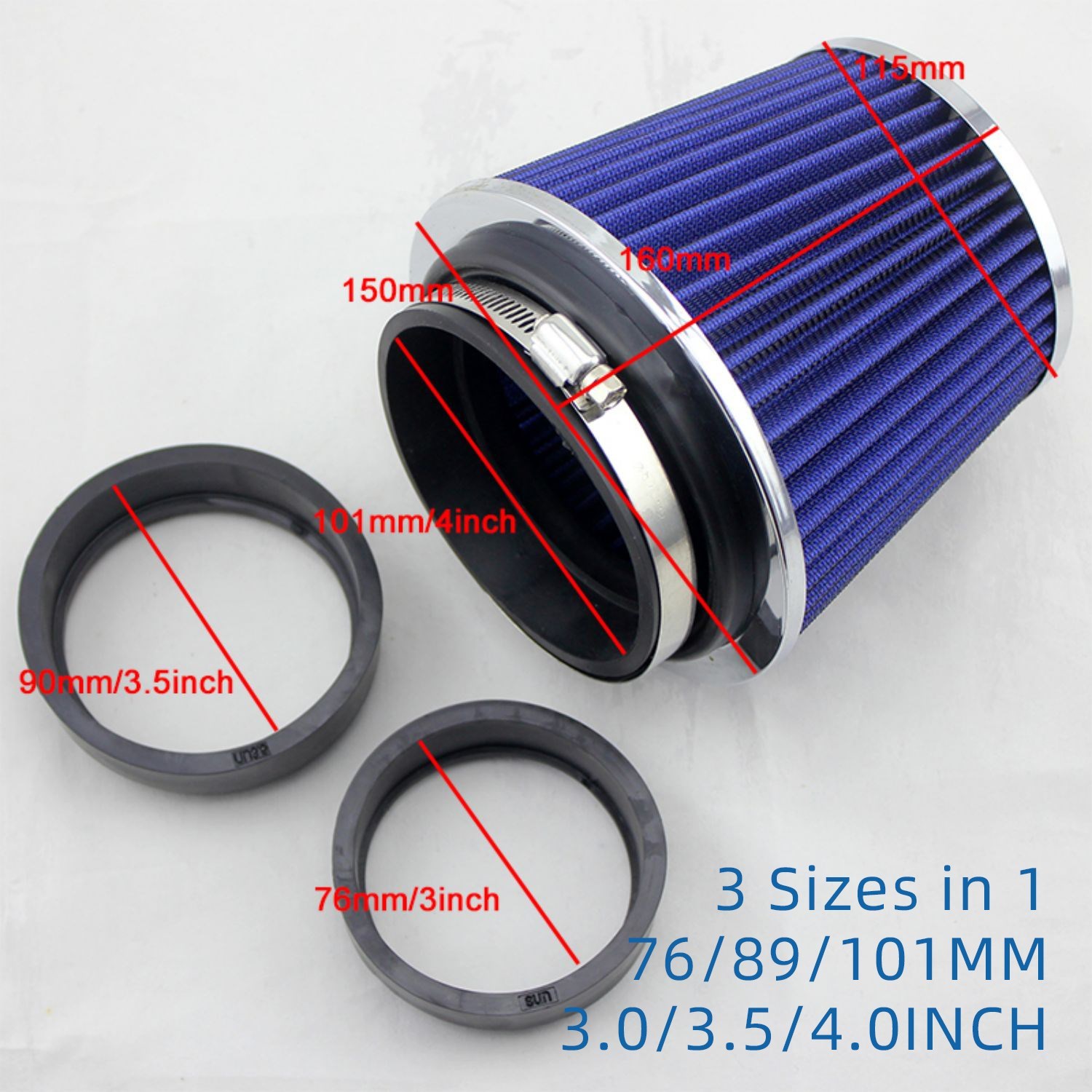Cone Air Filter Adapter, High  - Performance Boxer Sport avaliação e preço