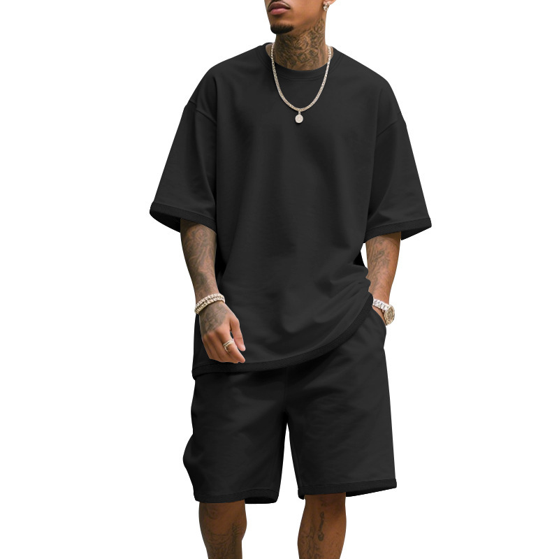 Conjunto Casual Masculino de V - T Shirt Tight Fit avaliação e preço