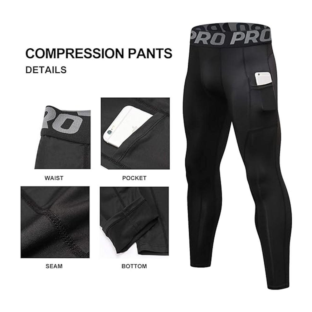 Calças de compressão masculina - Compression Long Pant avaliação e preço