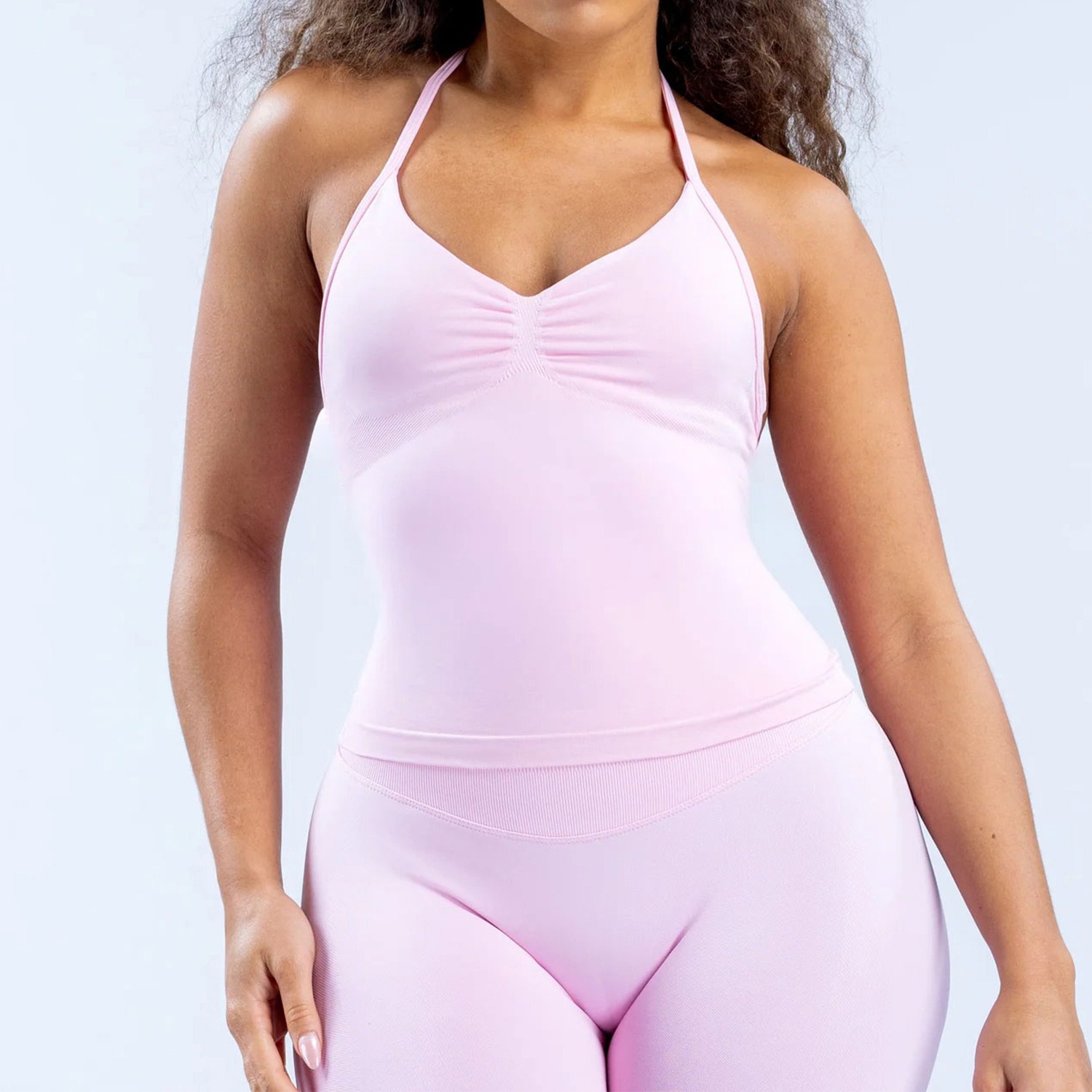 Top de Yoga Feminino com Gola  - Suspender Tank Top avaliação e preço