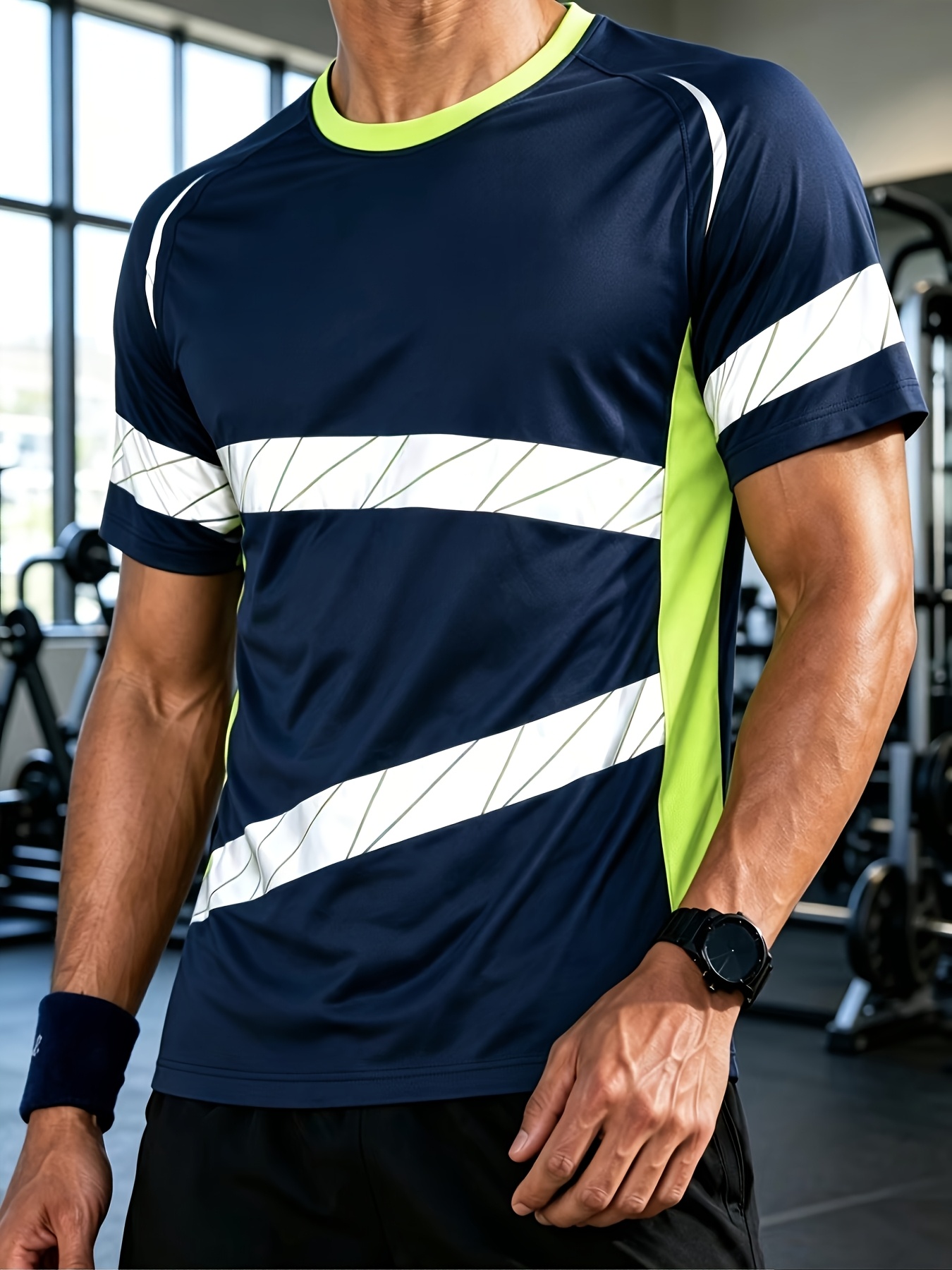 Camiseta Masculina Esportiva d - T Shirt Tight Fit avaliação e preço