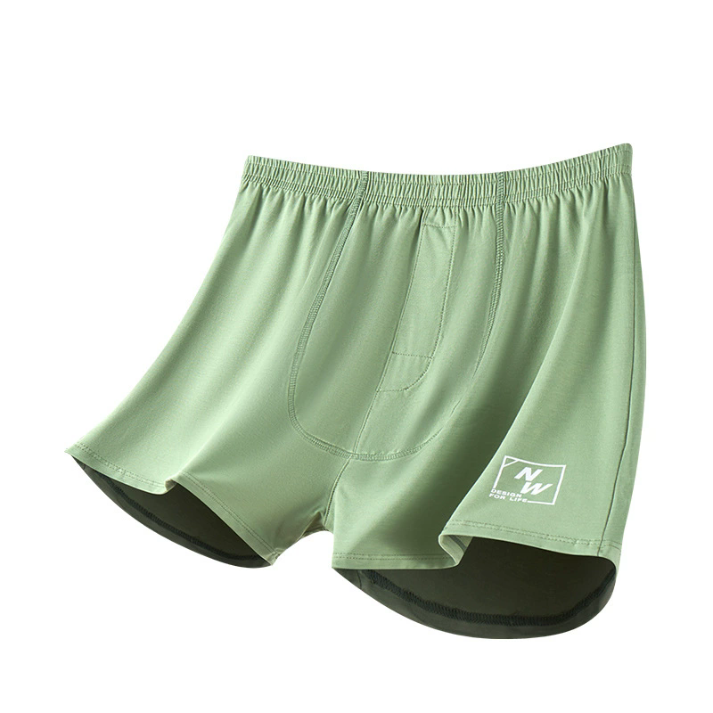 Cor sólida roupa interior masc - Boxer Shorts Modal avaliação e preço