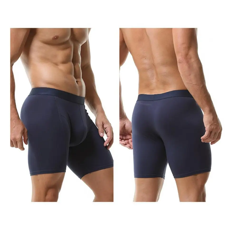 Cuecas boxer masculinas com su - Long Leg Trunk Men avaliação e preço