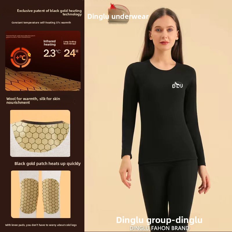 Cervos preto ouro grafeno auto - Thermal Long John avaliação e preço