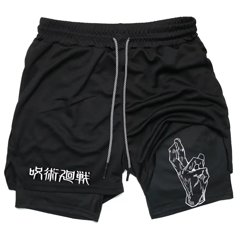 Shorts de Academia Anime Jujut - Compression Shorts Athletes avaliação e preço
