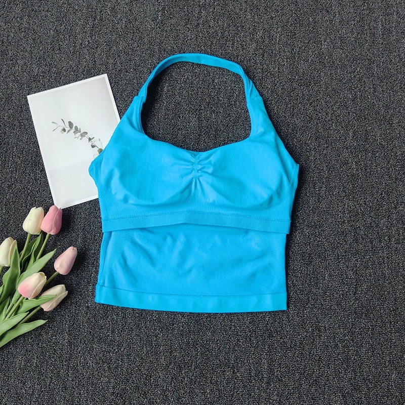 Feminino sem costura halter su - Suspender Tank Top avaliação e preço