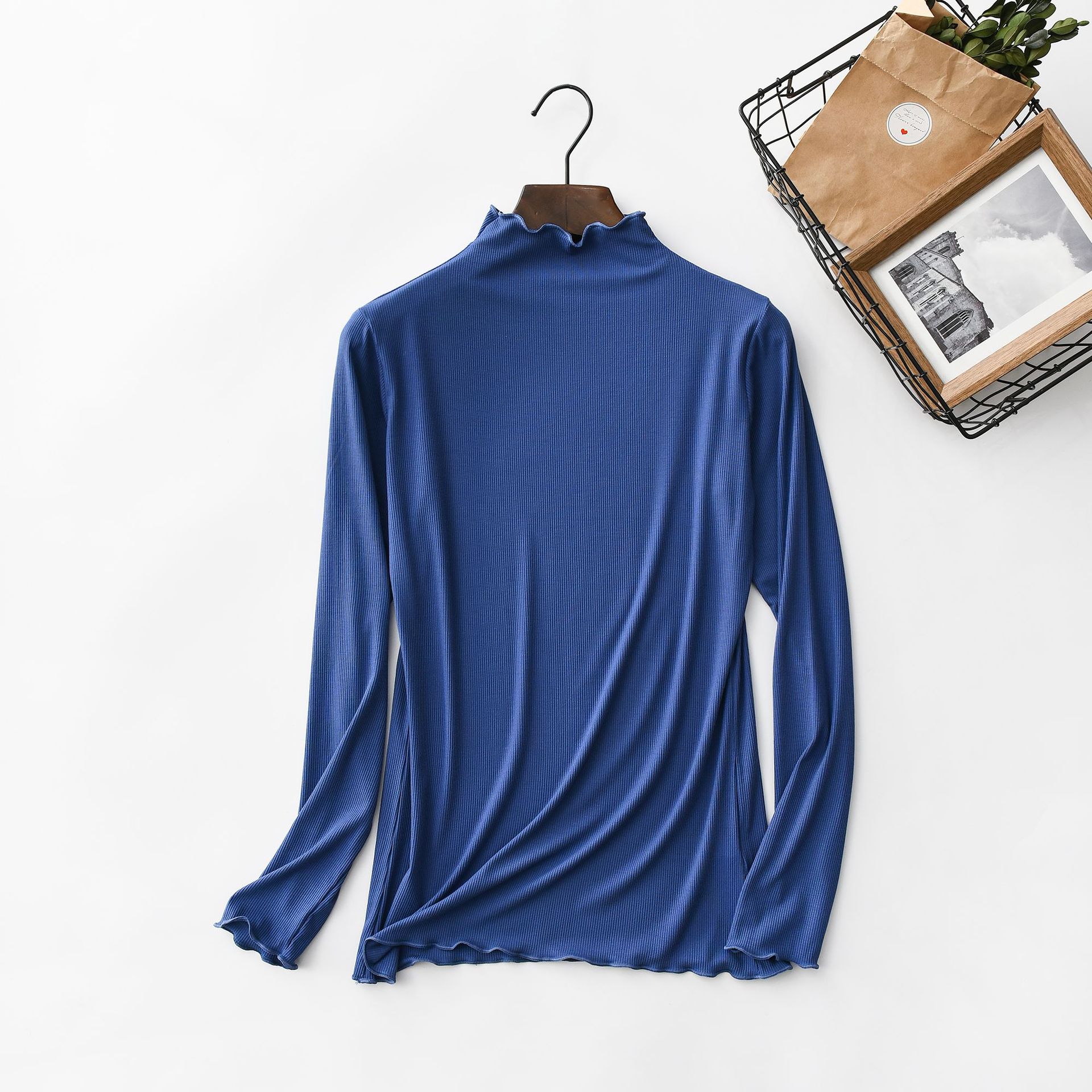 Camiseta de manga comprida fem - Undershirt Crew Neck avaliação e preço