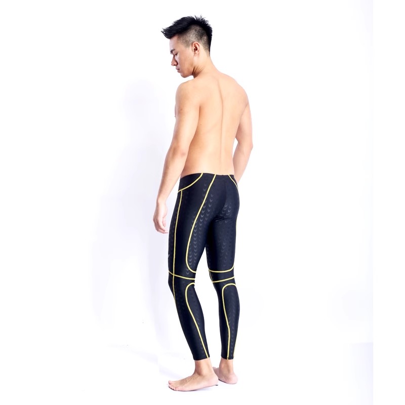 Sharkskin natação jammer cloro - Long Leg Trunk Men avaliação e preço