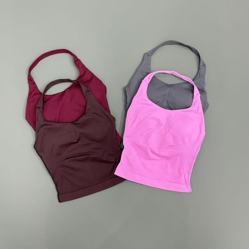 Camiseta de Ginástica Feminina - Suspender Tank Top avaliação e preço