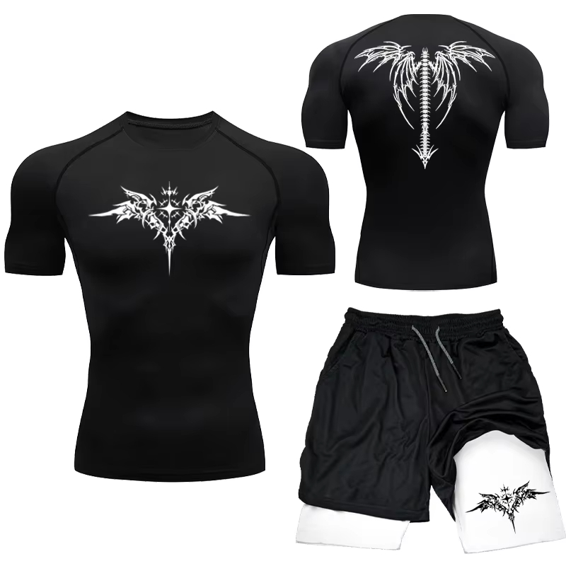 Novo conjunto atlético de comp - Compression Shorts Athletes avaliação e preço