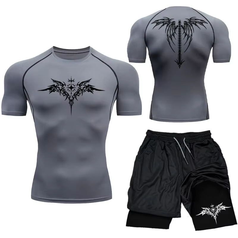 Novo conjunto atlético de comp - Compression Shorts Athletes avaliação e preço