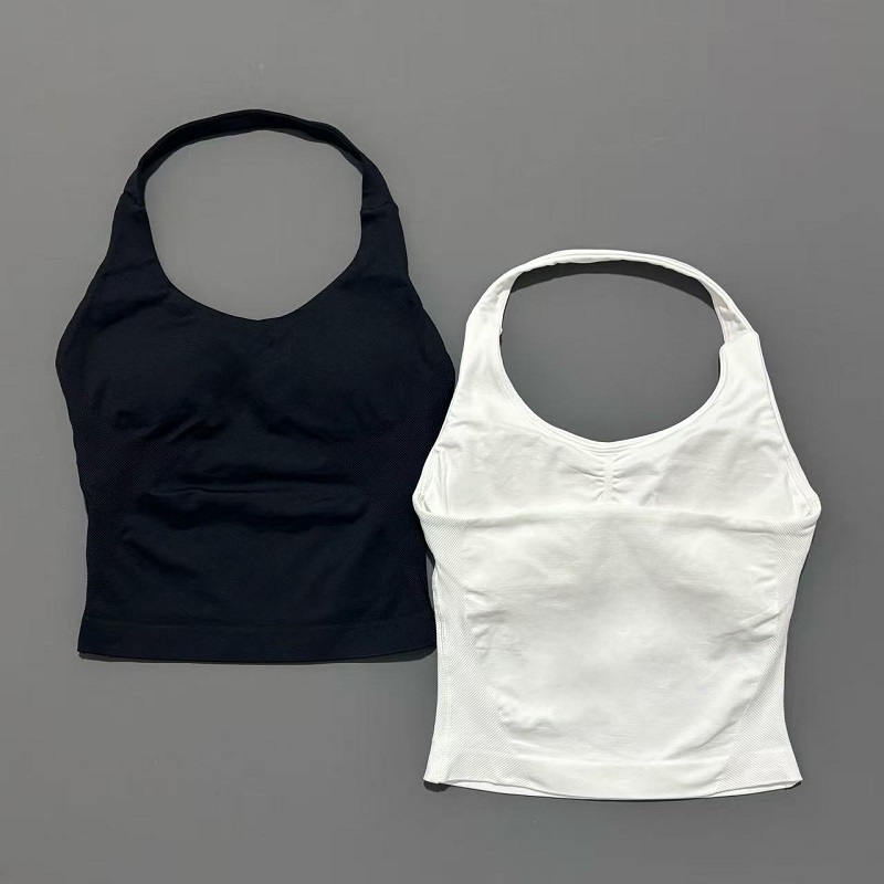 Top Halter Esportivo Feminino  - Suspender Tank Top avaliação e preço