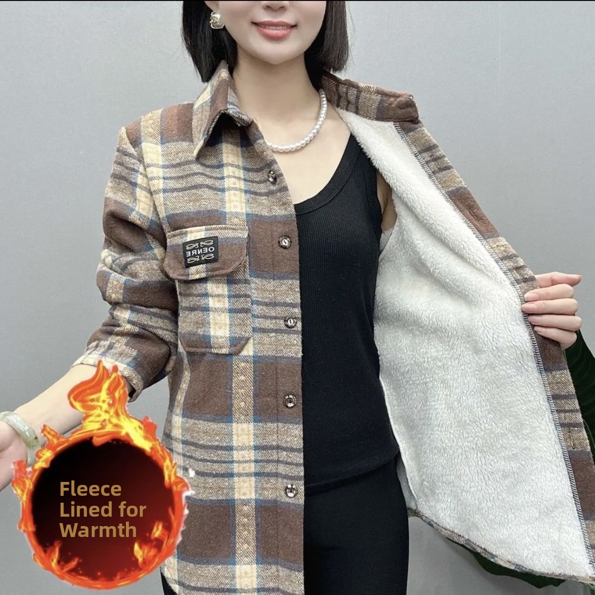 Camisa Feminina de Flanela Xad - Thermal Long John avaliação e preço