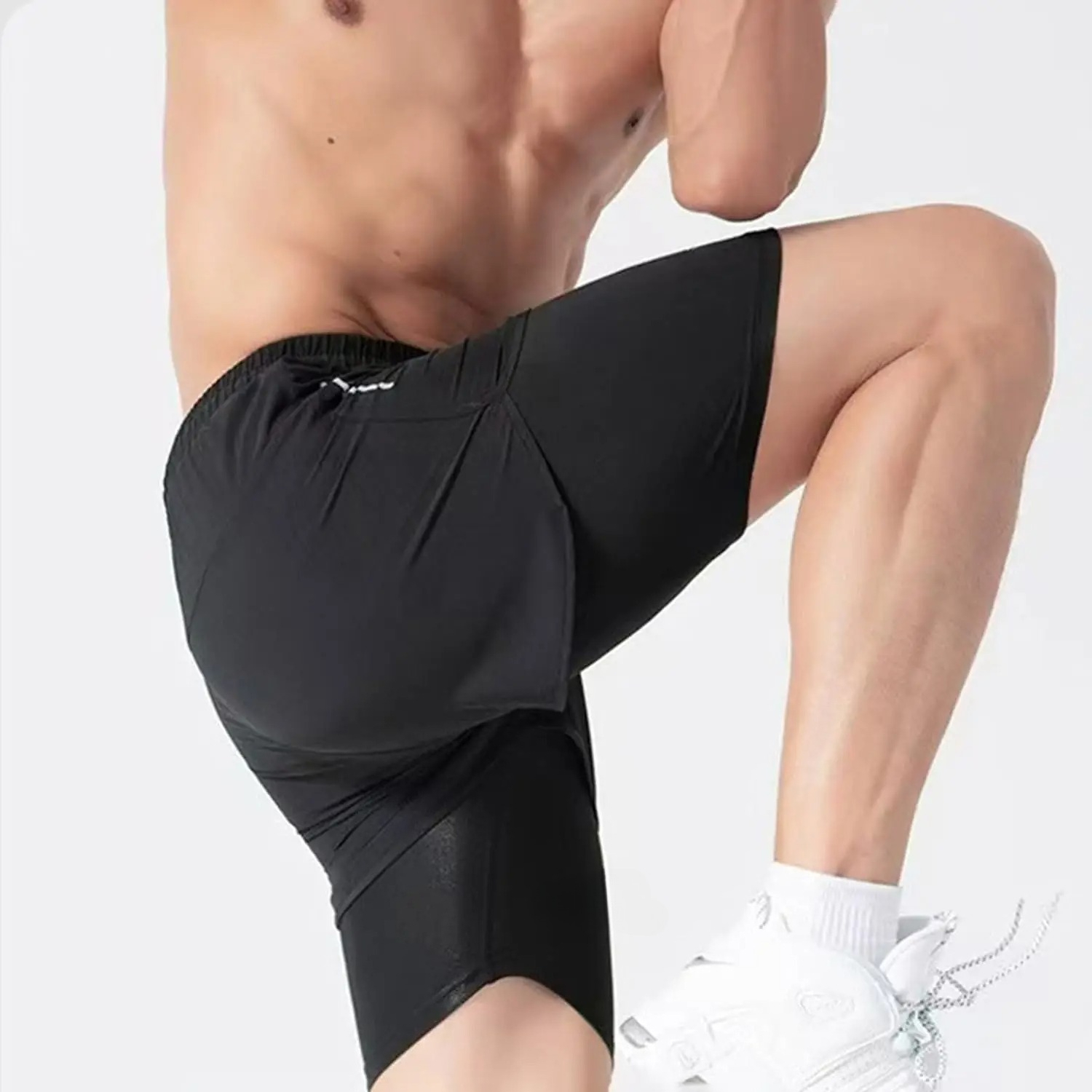 Calções de banho masculinos de - Compression Shorts Athletes avaliação e preço