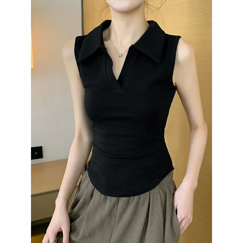 Regata Feminina Branca Sem Man - Tank Top Ribbed avaliação e preço