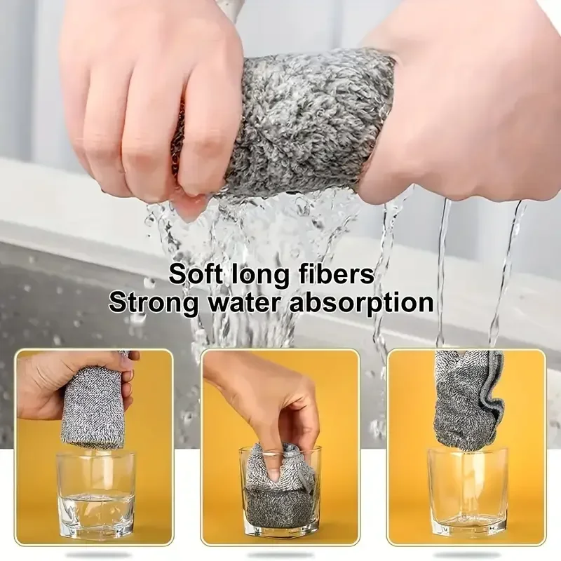 1/5 Peça Pano de Limpeza de Co - Bamboo Fiber Trunk avaliação e preço