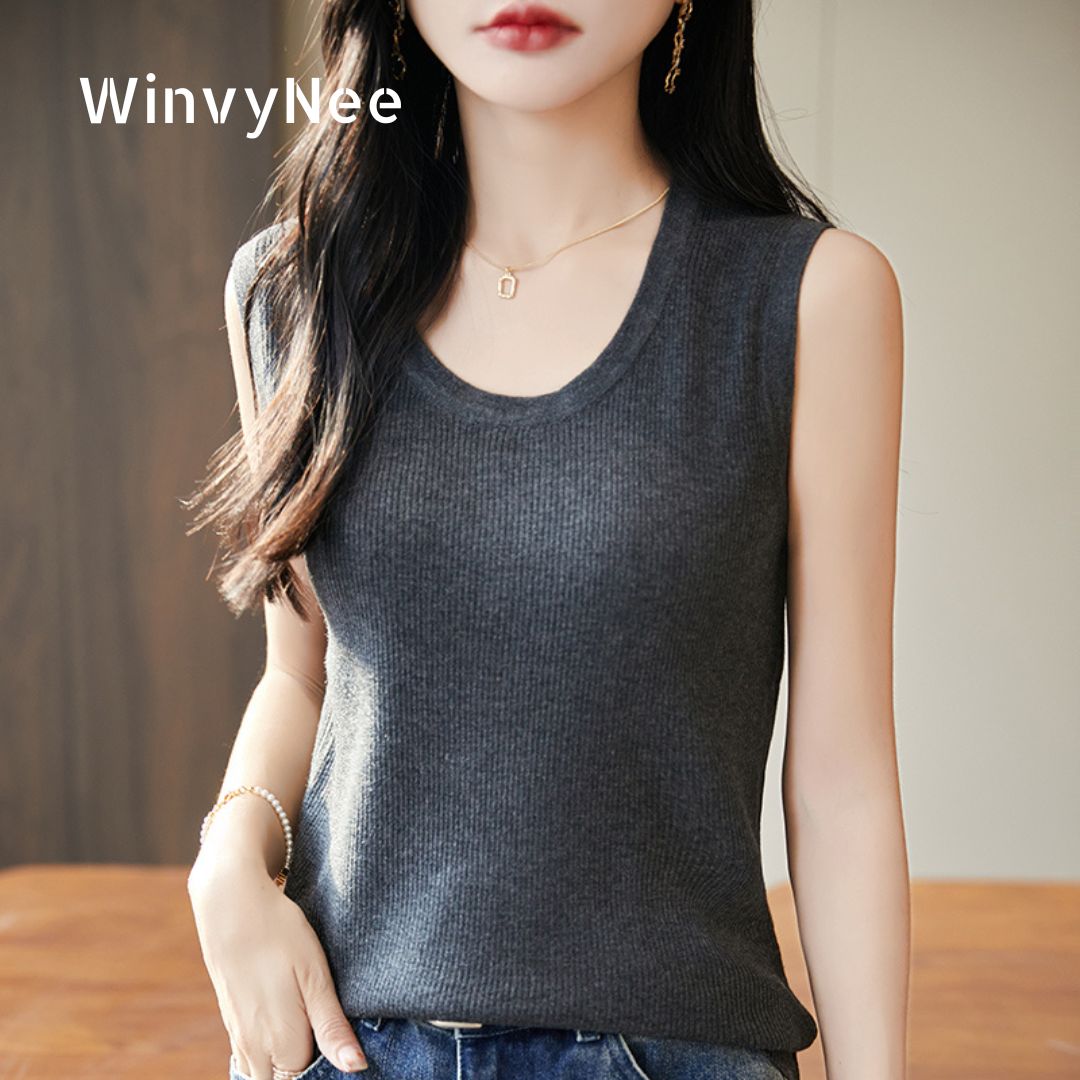 WinvyNee Blusa Feminina Clássi - Tank Top Ribbed avaliação e preço