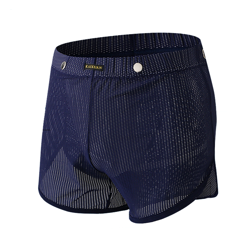 Shorts esportivos masculinos d - Mesh Sport Boxer avaliação e preço